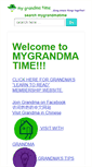 Mobile Screenshot of mygrandmatime.com
